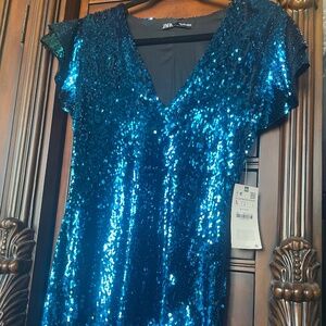 Zara Sequin Dress